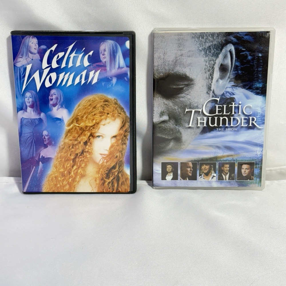 Celtic Woman‎ Celtic Thunder DVDs With Books Very Good!